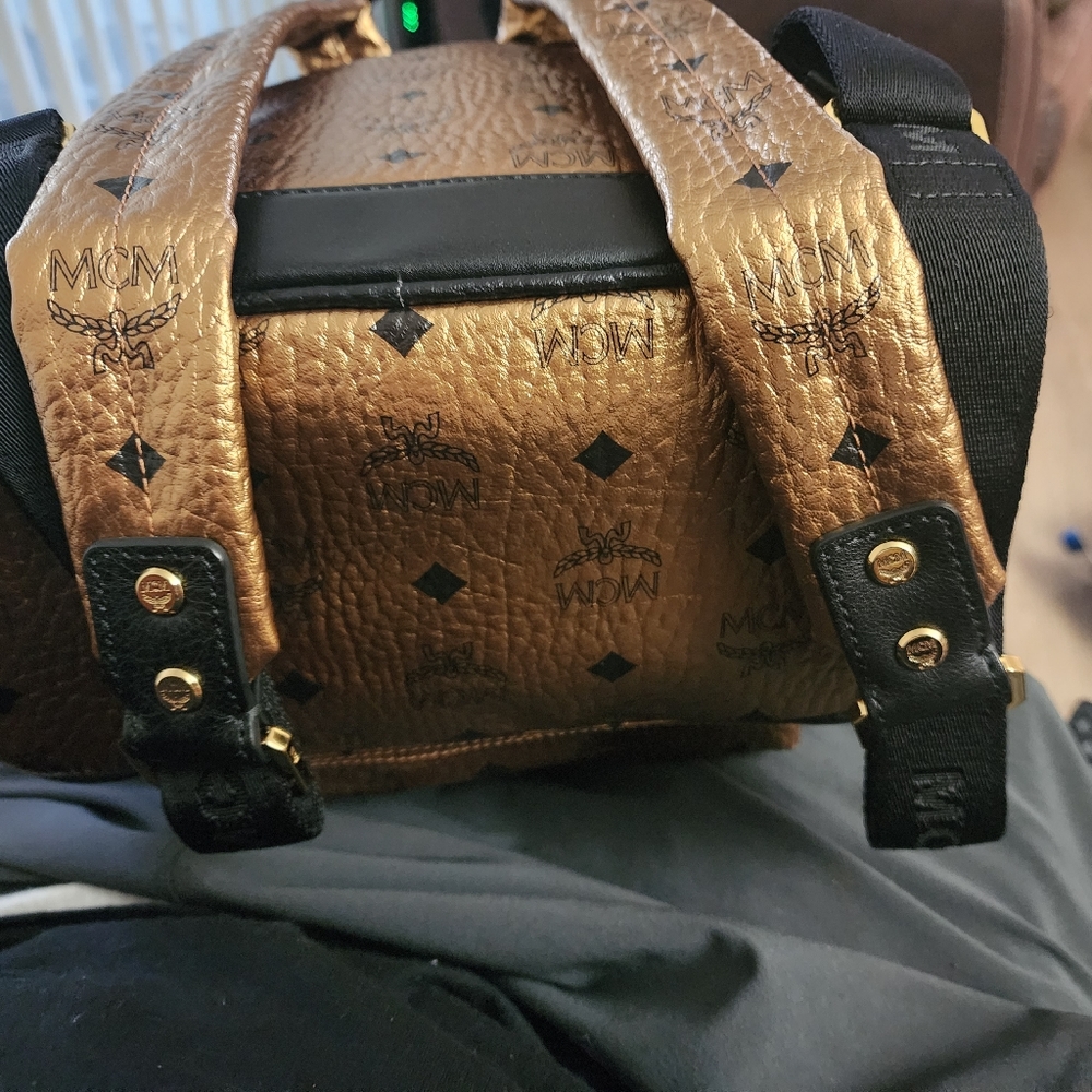Mcm Backpack And Computer Back - image 4